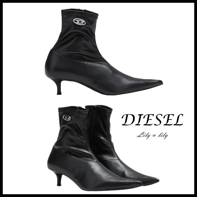 DIESEL ◆D-KITTIE AB ショート アンクルブーツ◆関税送料込み