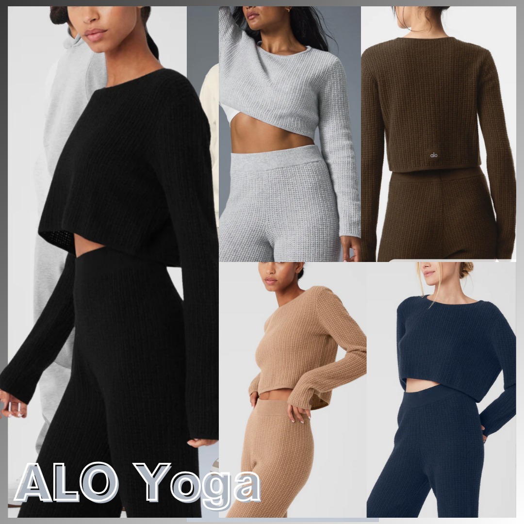 国内未入荷！セットアップ『ALO Yoga』カシミア上下セット
