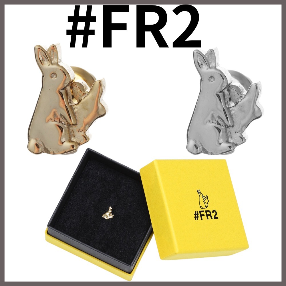 【#FR2】FRabbits Icon Pierce ウサギのアイコンピアス 2色展開