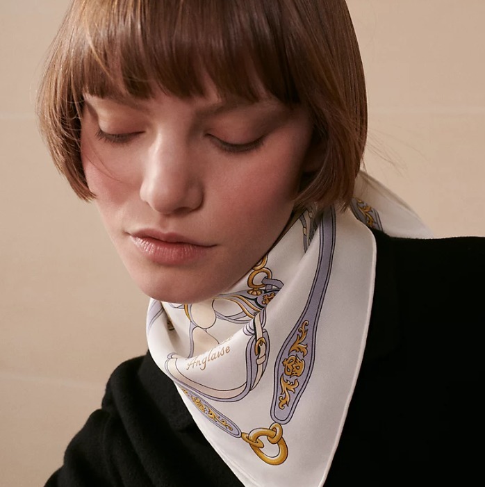 【カラバリ豊富♡】HERMES★Palonniers スカーフ 70 上品なデザイン♪＊【HERMES】Palonniers スカーフ 70