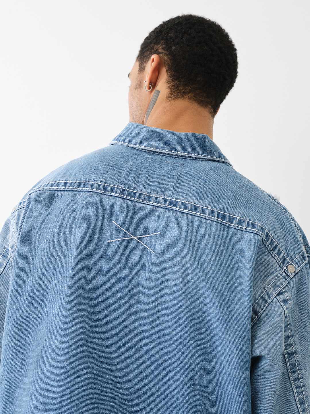 人気☆ True Religion BIG T デニム ジャケット (TRUE RELIGION