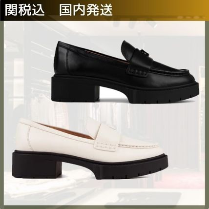 ホワイト（白）系 Coach(コーチ) ローファー・オックスフォード