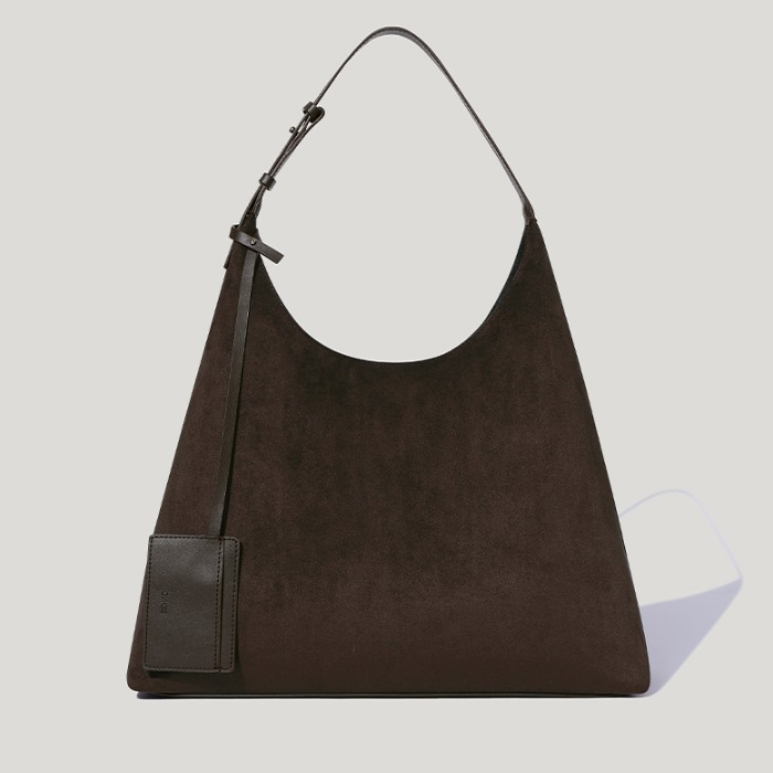 【OVHEE】Flume Suede Hobo Bag ★送料・関税込★大人気★ OVHEE】Flume Suede Hobo Bag 2色 正規品 ☆ギフト贈呈☆ (OVHEE