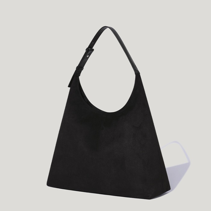 [OVHEE] Flume Suede Hobo Bag デイリーショルダーバッグ OVHEE】Flume Suede Hobo Bag 2色 正規品 ☆ギフト贈呈☆ (OVHEE
