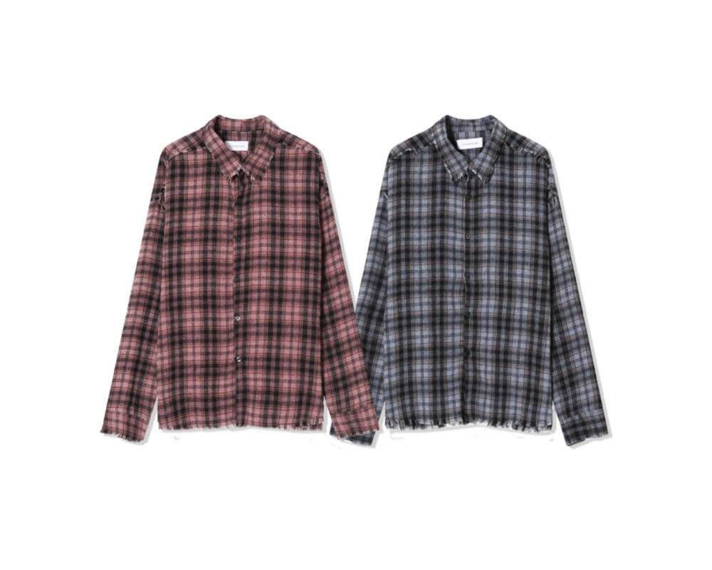 シャツ HUECLOSET Deki Check Shirt SE272