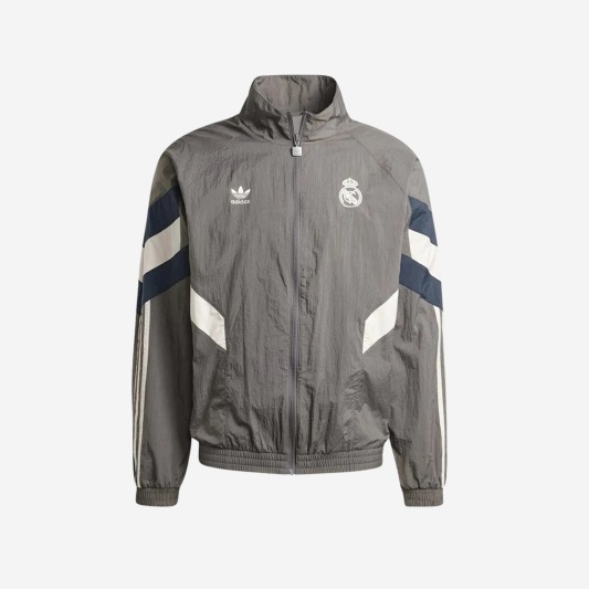 スウェット・トレーナー Adidas Real Madrid Originals Track Top Charcoal Grey