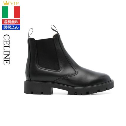 ★ CELINE ( セリーヌ ) ミドルカット レイン ブーツ 関送込 ★ CELINE ミドルカット レインブーツ / ナチュラルラバー