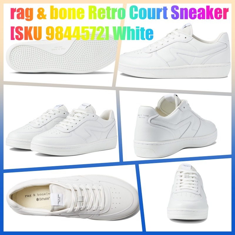 ★rag & bone(Men)★Retro Court Sneaker★White