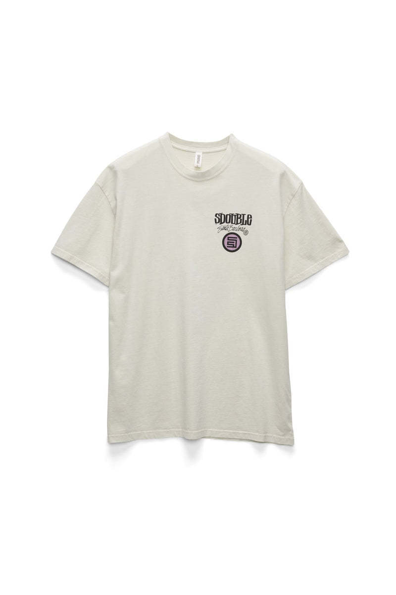 S-DOUBLE Stussyステューシー Combo Platter 半袖ロゴTシャツ