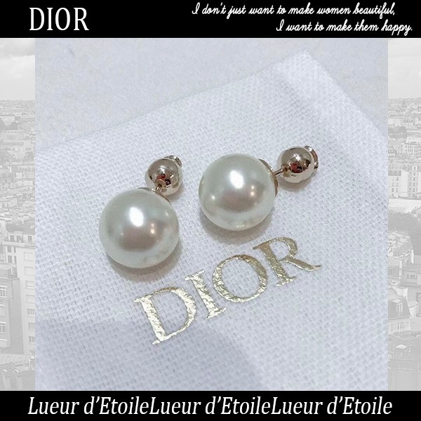 【パールきれい】DIOR Tribales ピアス