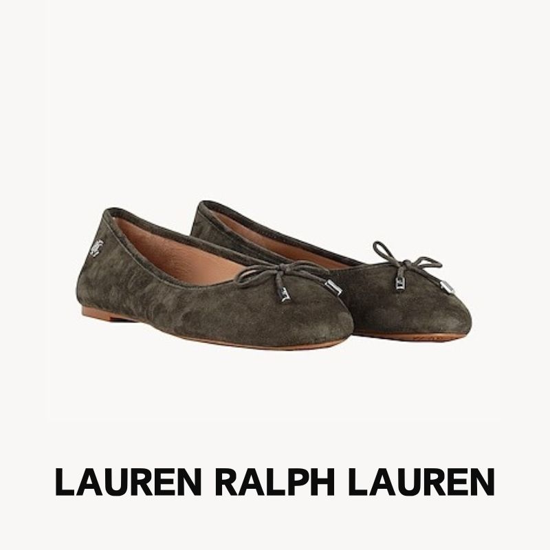 送関込【LAUREN RALPH LAUREN】スエードパンプス