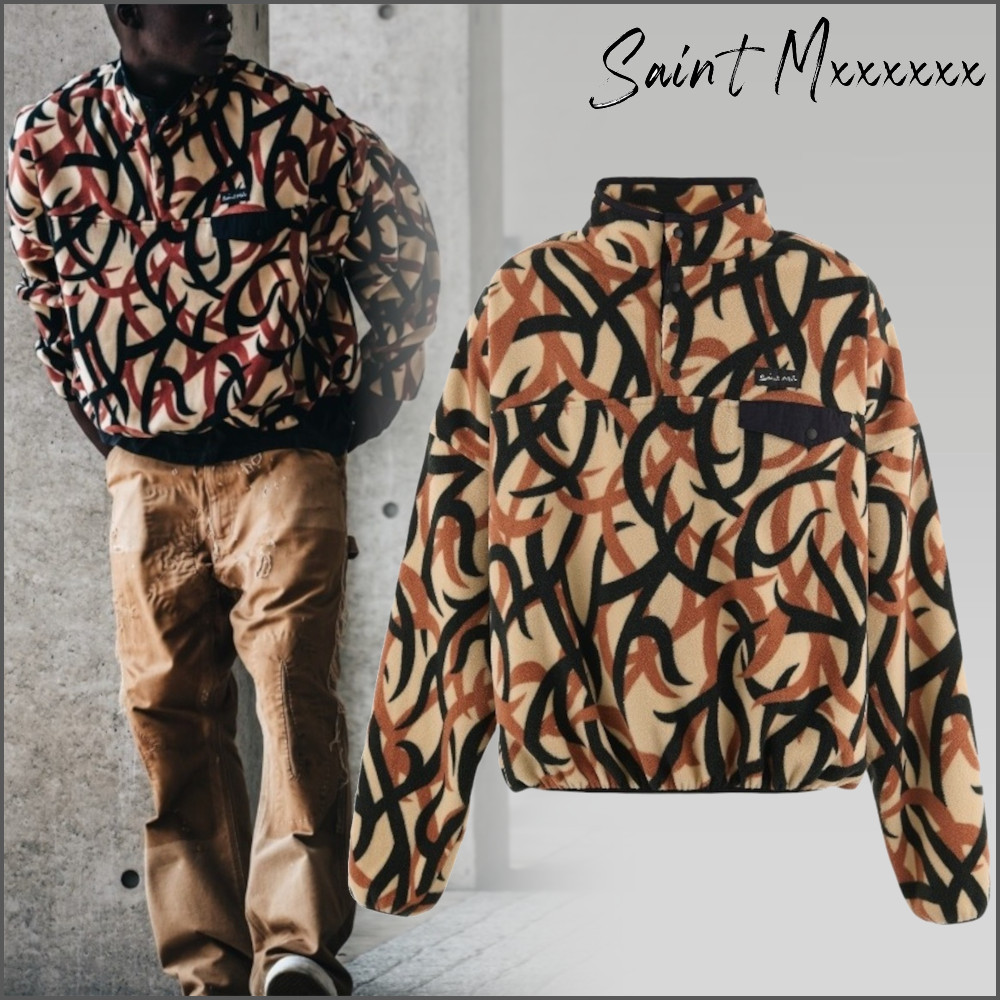 完売必至【SAINT Mxxxxxx】FLEECE PLOVR フリースプルオーバー セントマイケル FLEECE PLOVR 10月12日(土)新作発売！ | 5597 | mark