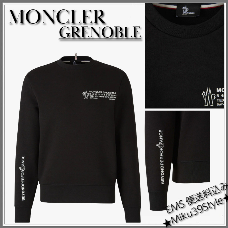 【GRENOBLE】日本未入!1枚でかっこよく決まるモノクロスウェット