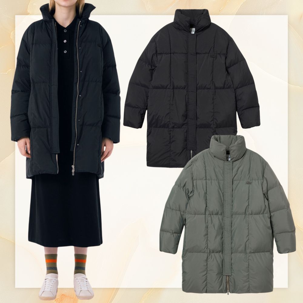 【LACOSTE】スタンドカラーダウンコート