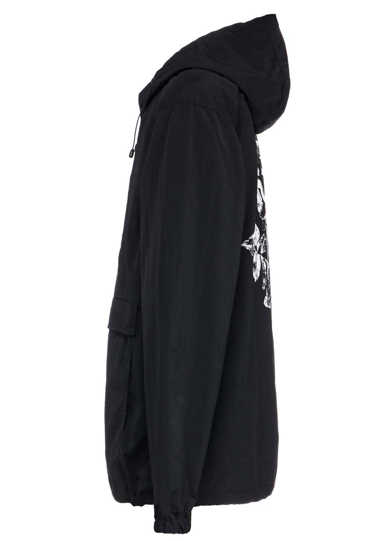 存在感絶大【ヨウジヤマモト】ROSE GRAPHIC ANORAK PARKA 存在感絶大【ヨウジヤマモト】ROSE GRAPHIC ANORAK PARKA