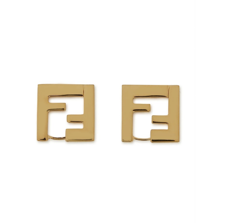 【関込】新作◆FENDI フェンディ◆FFロゴ モノグラム ピアス