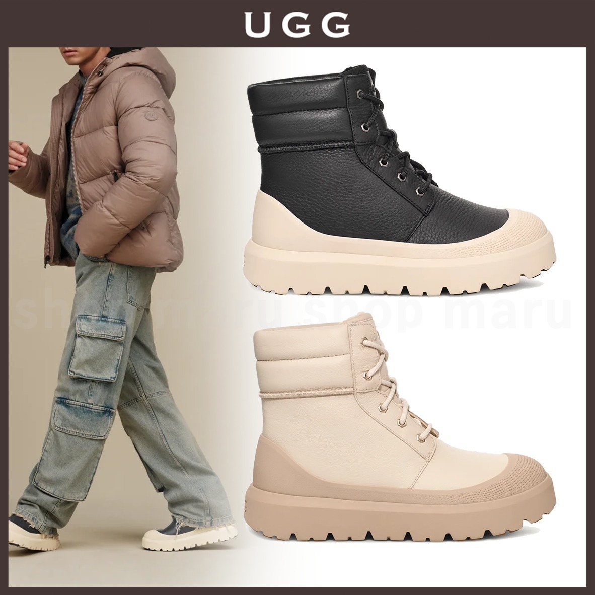 UGG◆ニューメル ハイウェザー ハイブリッドブーツ◆2色