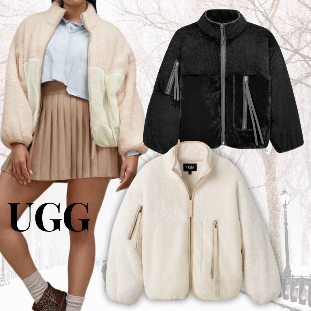 大人気【UGG 】もこもこ！デイリーユース☆シェルパ ジャケット