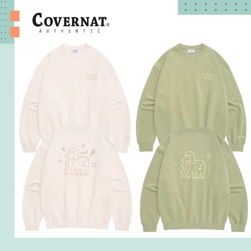 COVERNAT ♥ sketch sweatshirt/追跡付