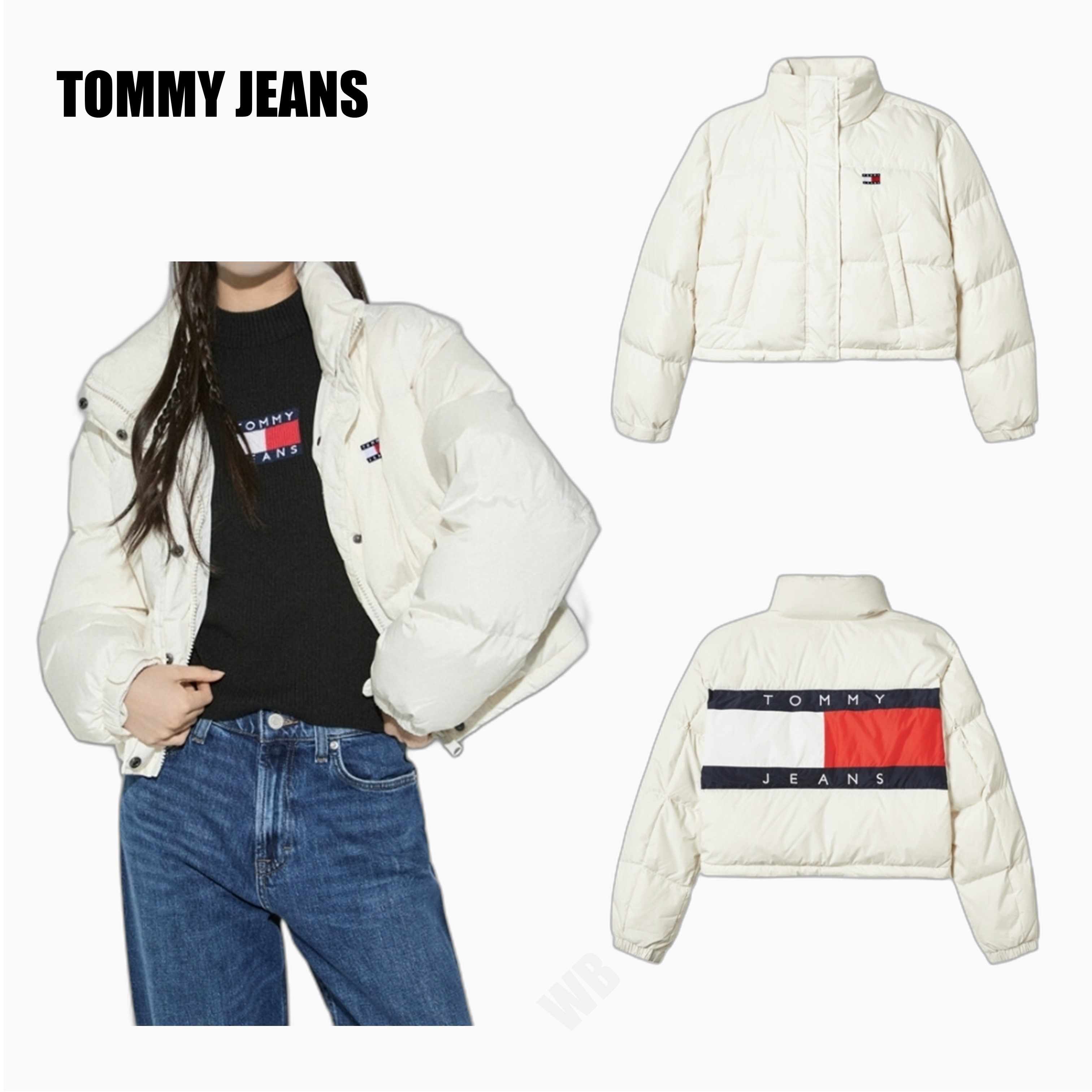 [ JEANS] Back Flag Alaska Down Jumper ☆送料込☆