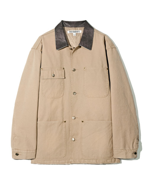 アウターその他 PARTIMENTO 3M Thinsulate VTG Washed Chore Jacket Quilted Lin