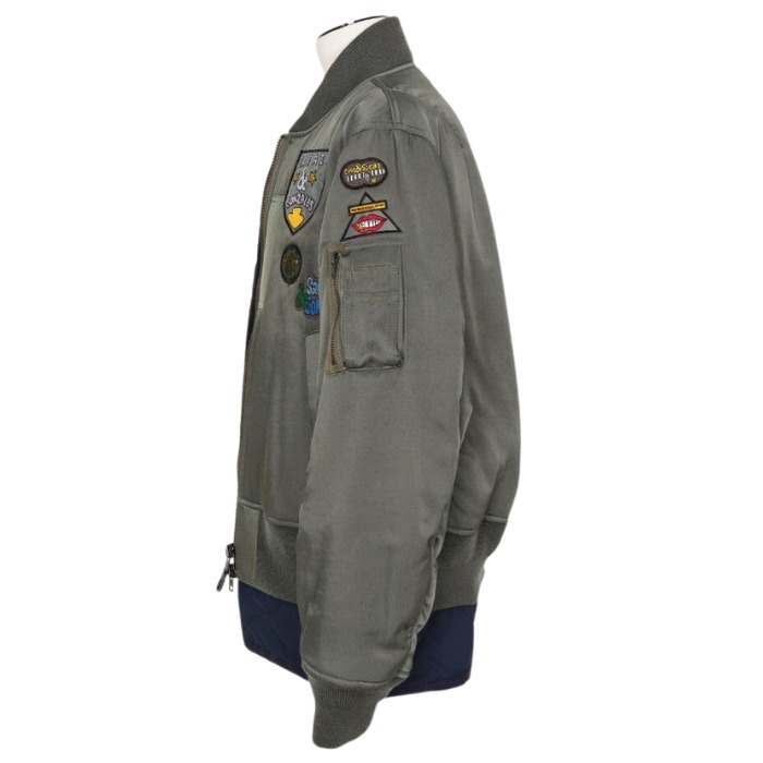 24AW《サカイ》× SPIEWAK Gonz Multi Patch Blouson ブルゾン