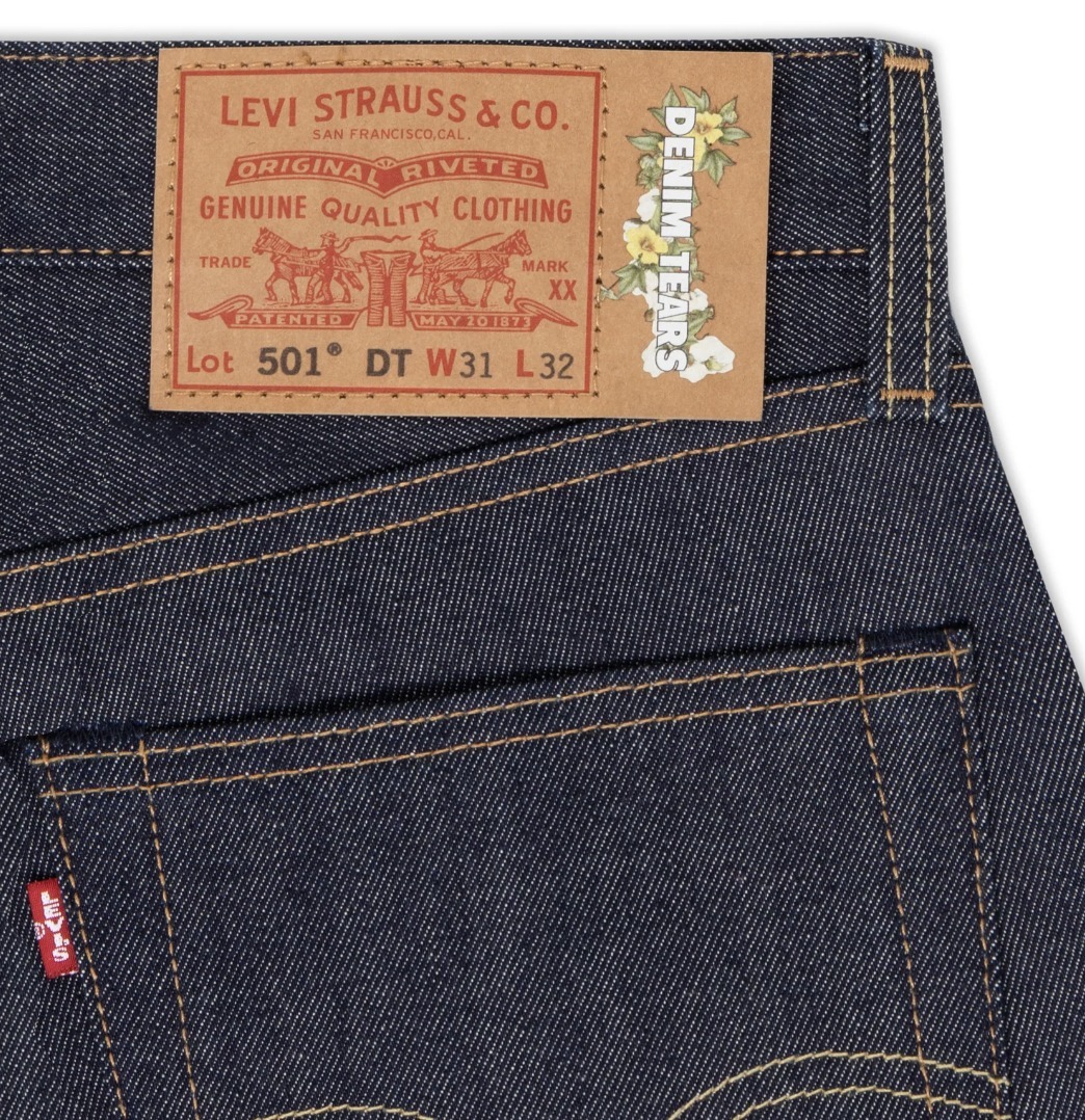 関税込み【Denim tears x Levi’s】 リース デニム ジーンズ 関税送料込み【DenimTears x Levi's】 リース デニム ジーンズ