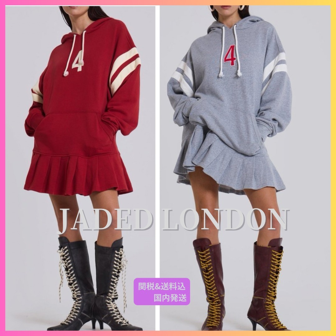 JADED LONDON 4or Nothing スウェットワンピース 関税＆送料込