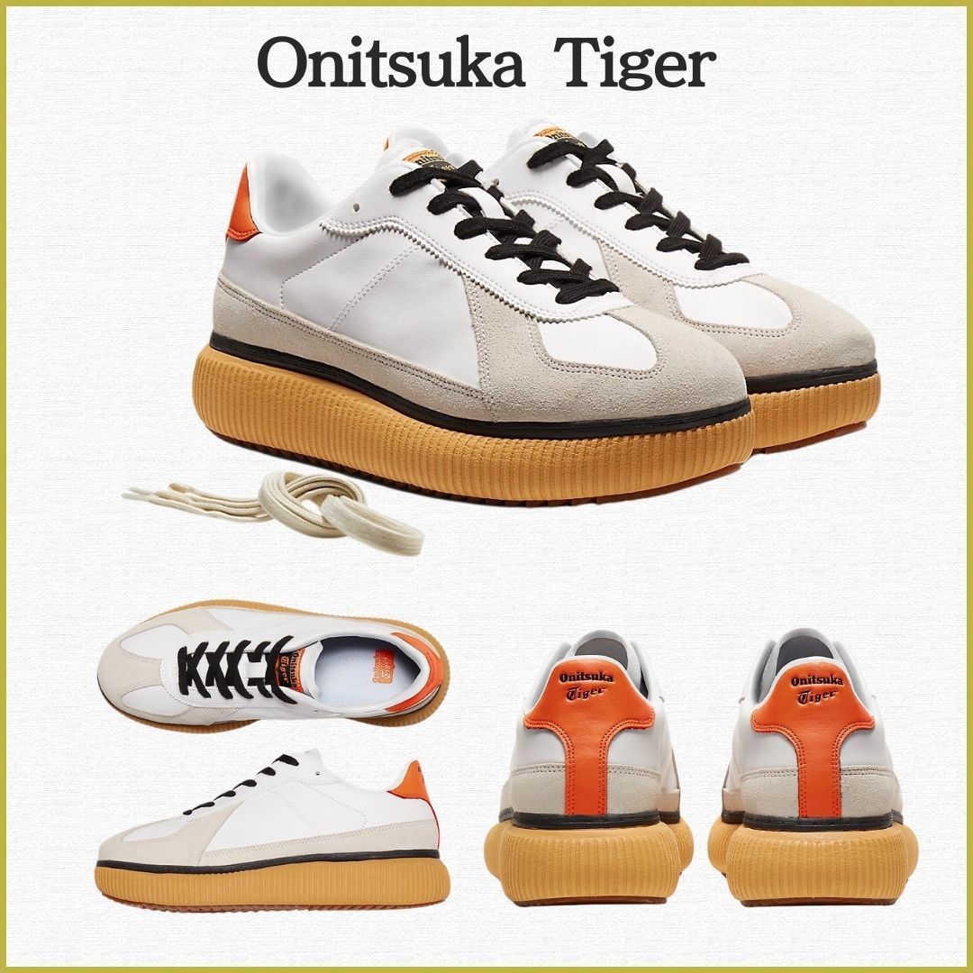 国内発送【Onitsuka Tiger】DELECITY (WHITE/HABANERO)