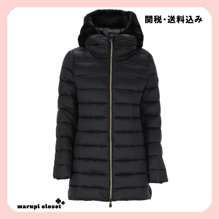 【関税送料込】☆SAVE THE DUCK☆MATILDA High Neck Hooded Coat