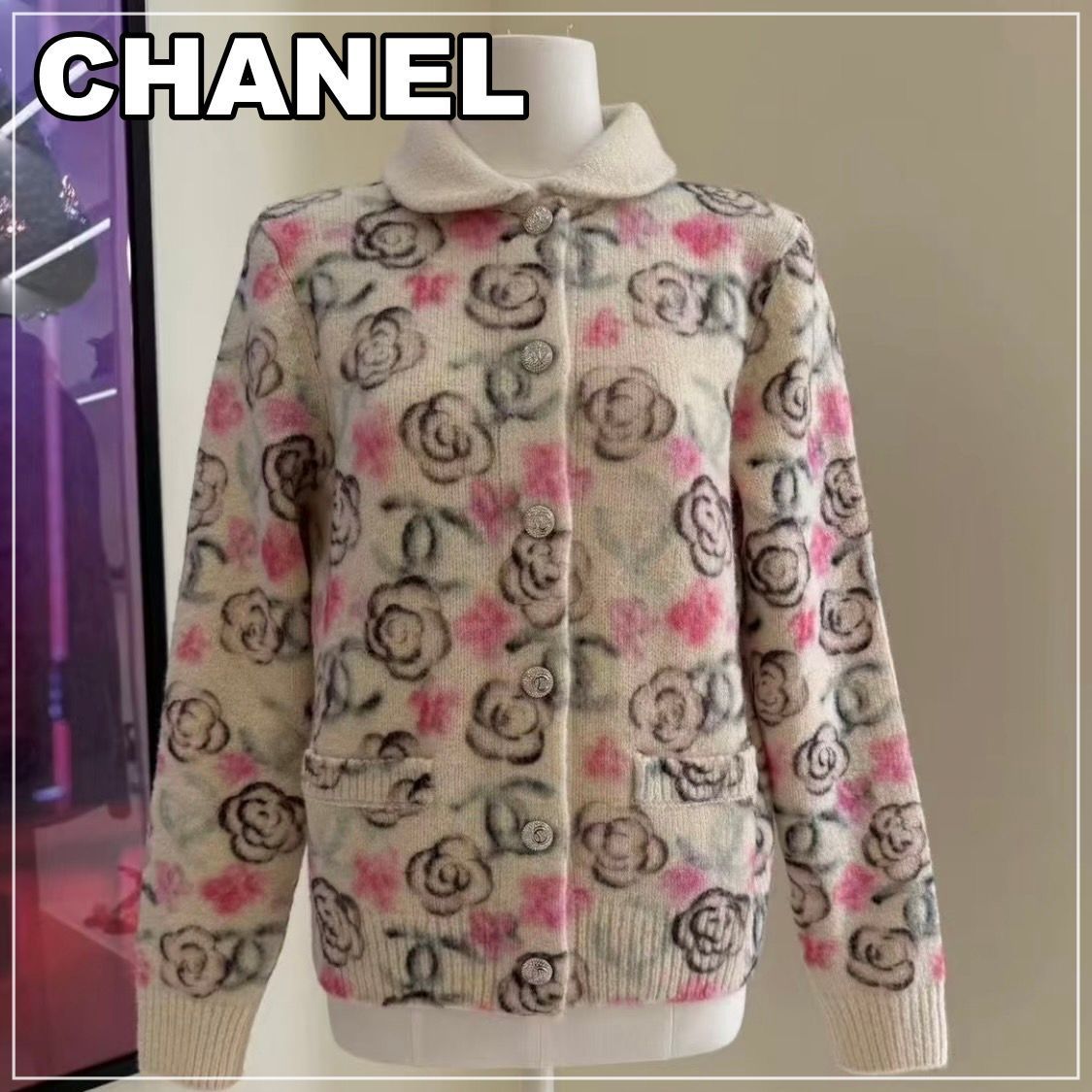 CHANEL 24N《ココネージュ》花柄ブルゾン