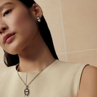 《24AW★》HERMES ピアス シェーヌダンクル