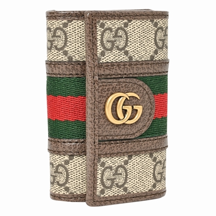 GUCCI 三つ折り キーケース オフィディア フック式 6連