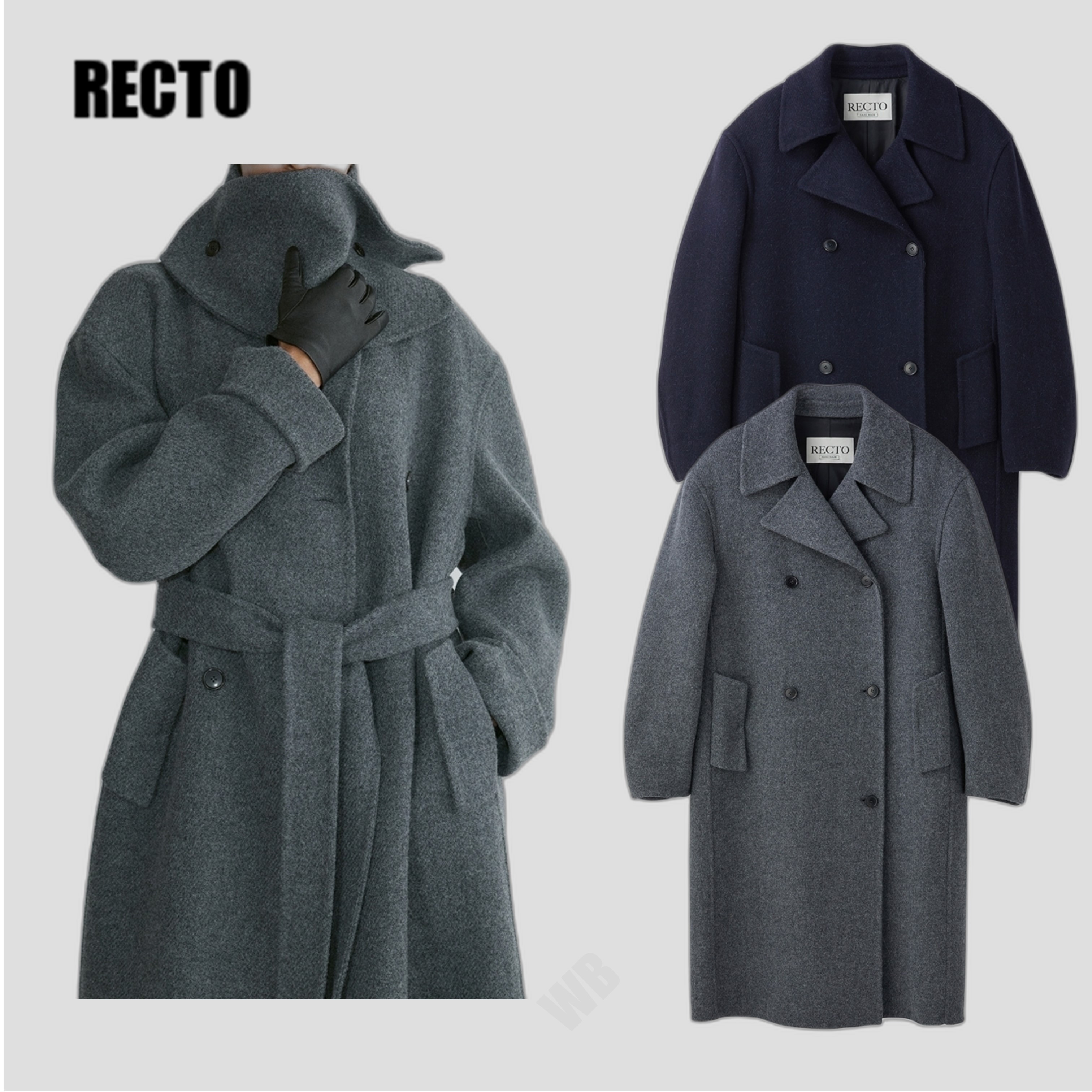 [RECTO] HANDMADE KUSE OVERSIZED COAT ☆送料込☆