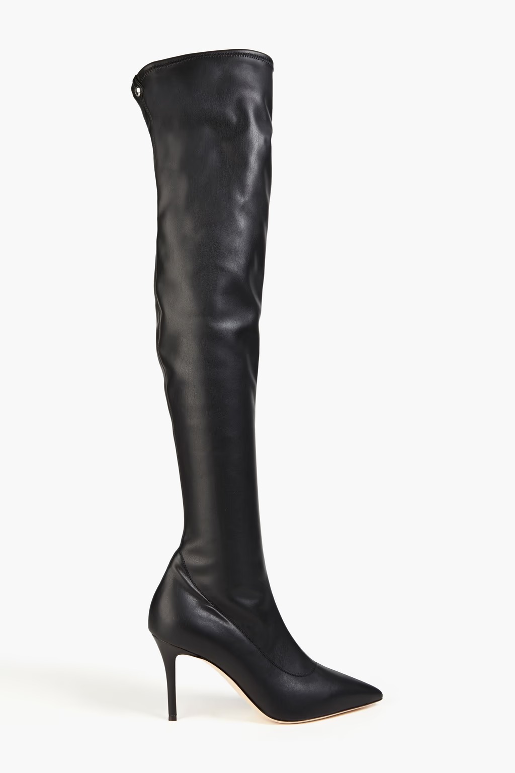 Lucrezia Over Knee Boots フェイクレザー オーバーニーブーツ