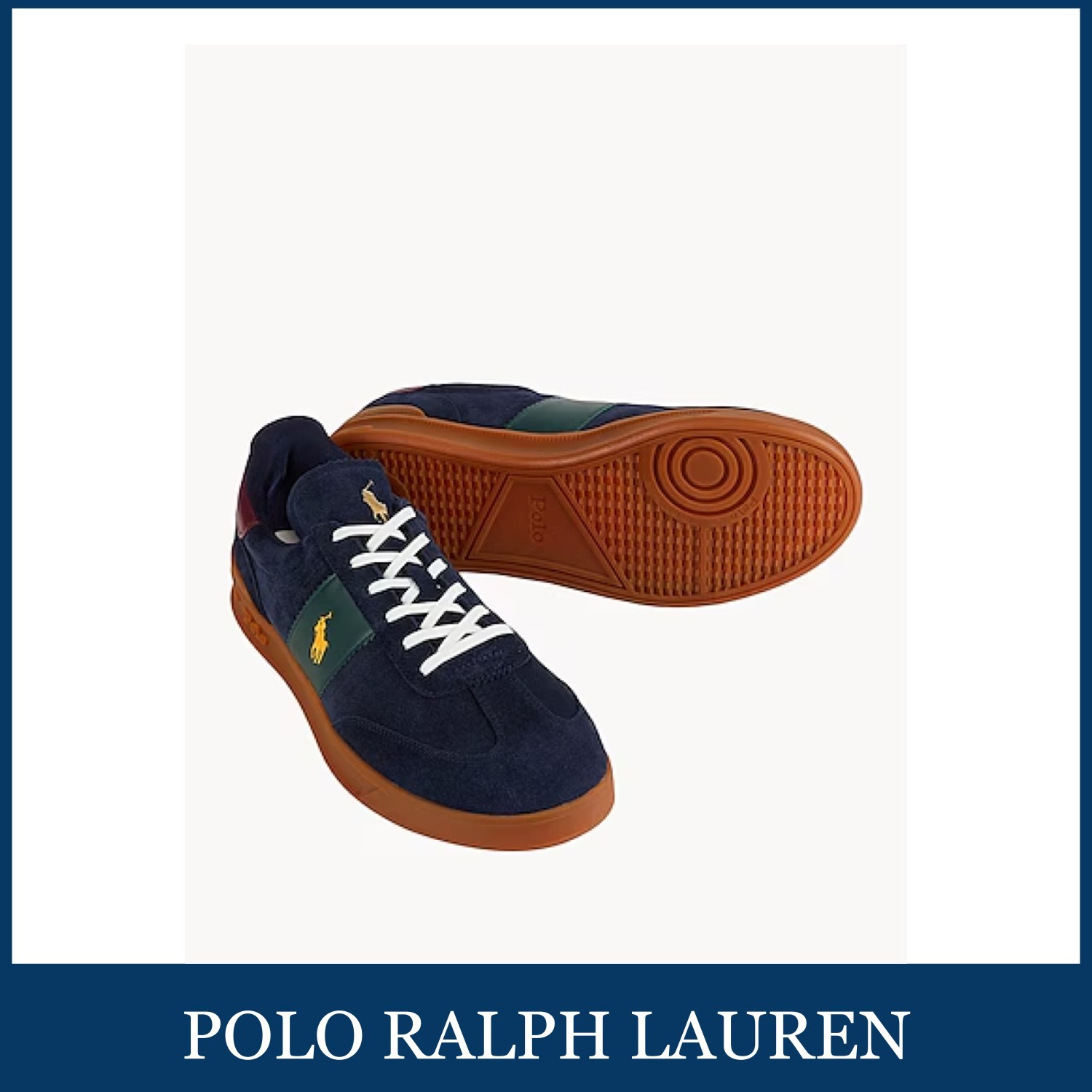 【POLO RALPH LAUREN】ネイビー スニーカー
