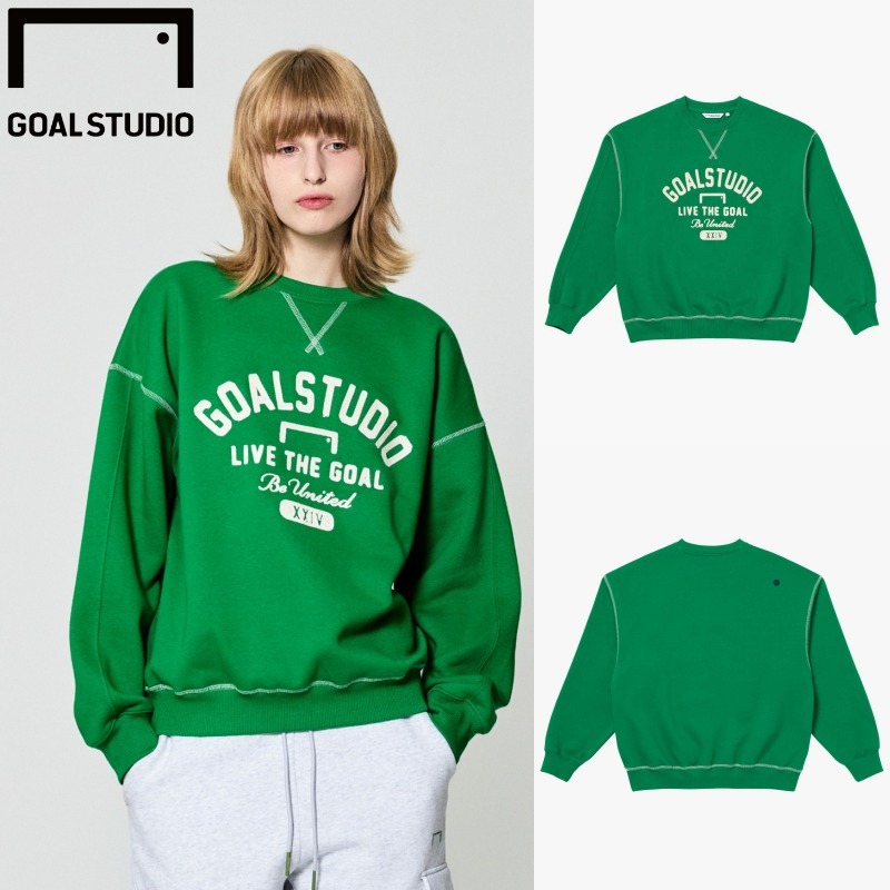 ☆送料無料☆ GOAL STUDIO VARSITY BRUSHED SWEAT ☆