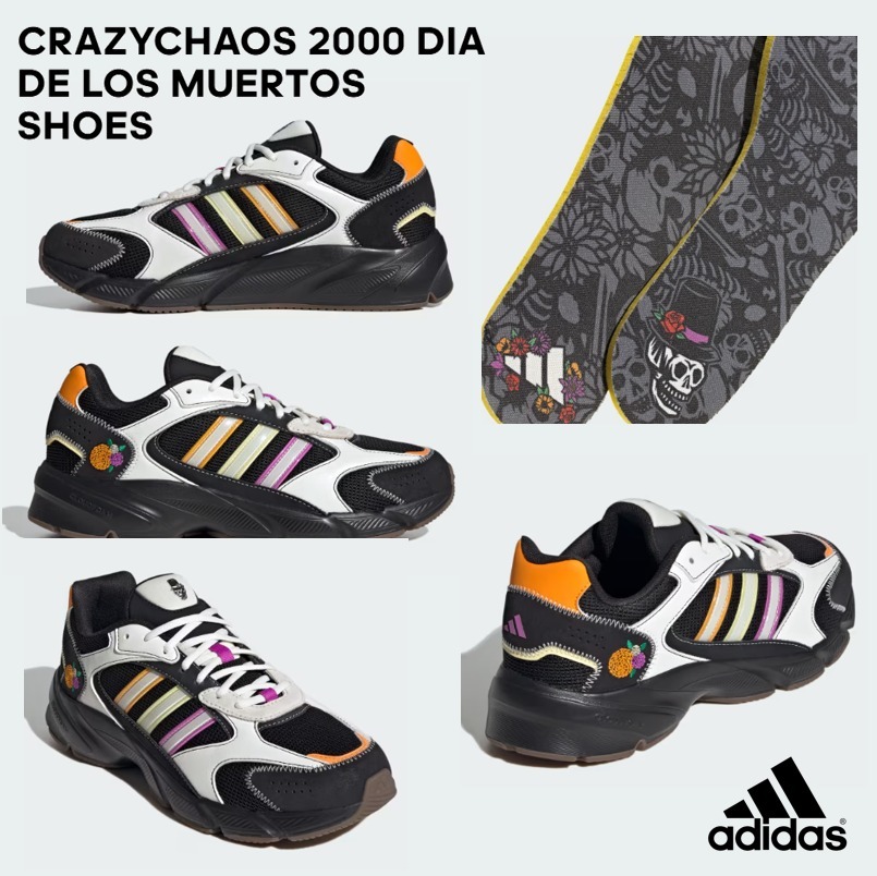 大人気☆アディダス☆Crazychaos 2000 Dia de los Muertos Shoes