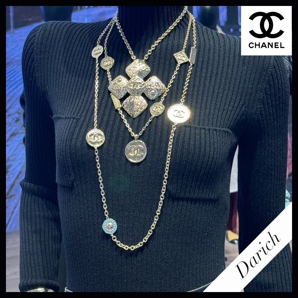 【すぐ届く/存在感抜群★/ギフトに】CHANEL ロングネックレス Used 展示品】シャネル CHANEL ロングネックレス クルーズ
