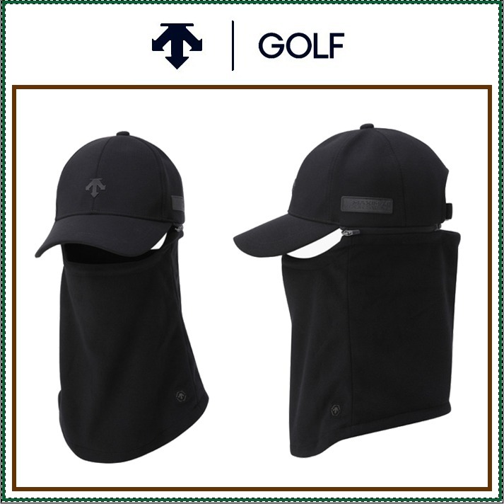 【DESCENTE GOLF 】Men's Winter Warmer Detachable Cap /追跡付