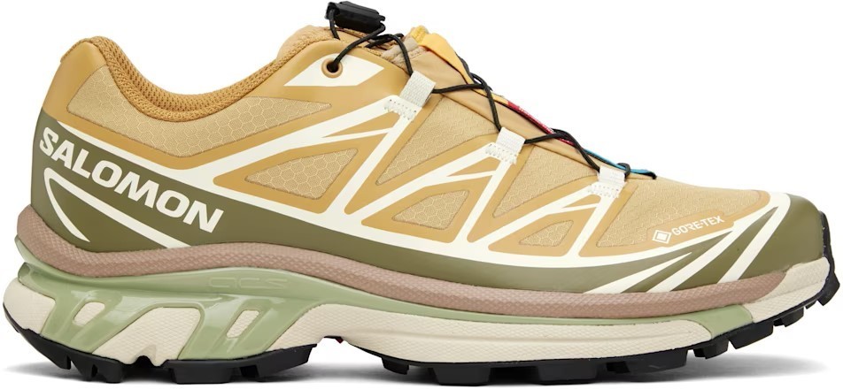 ★Salomon★ タン XT-6 GORE-TEX スニーカー