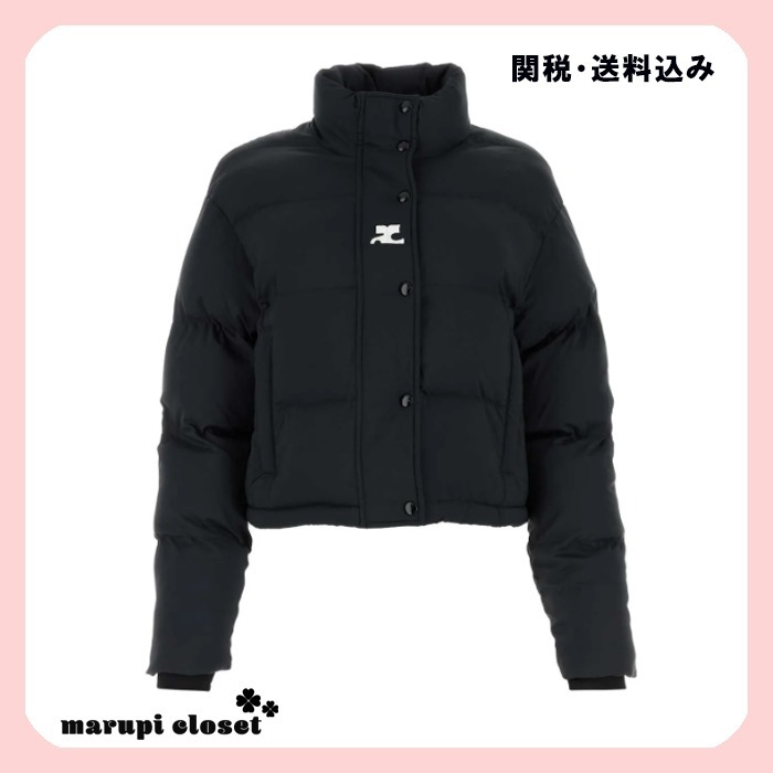 【関税送料込】☆COURREGES☆NYLON PUFFER JACKET