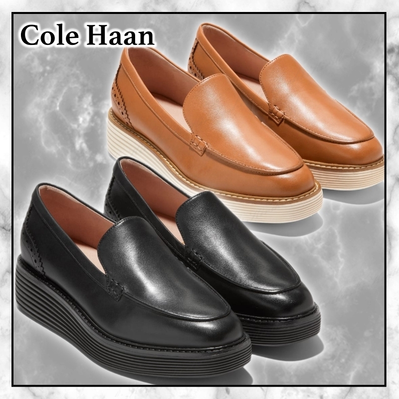 ◆Cole Haan 最新作◆プラットフォーム ベネチアンローファー◆