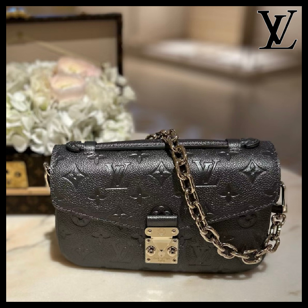 【光沢感がエレガント♪】Louis Vuitton★ポシェット・メティス