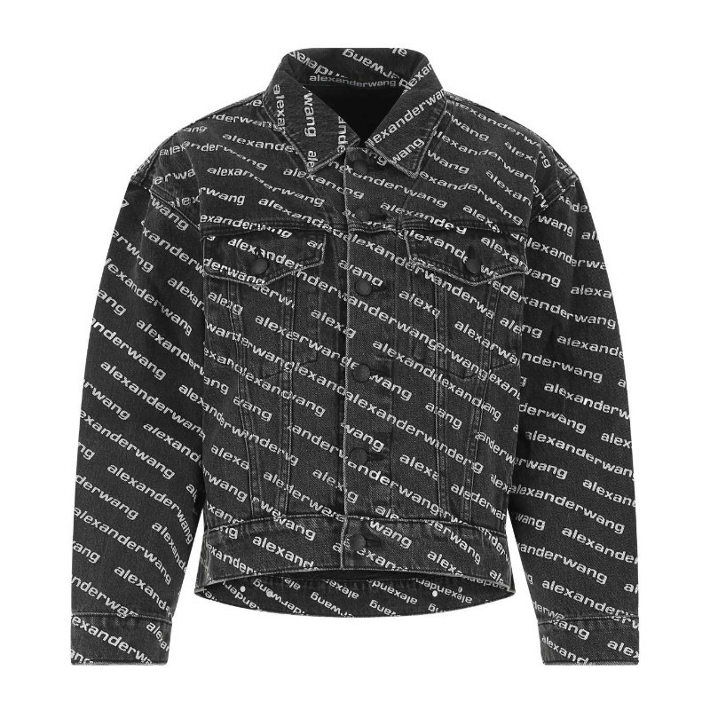 ジャケット Alexander Wang Printed denim jacket (4DC1212888 060 031)
