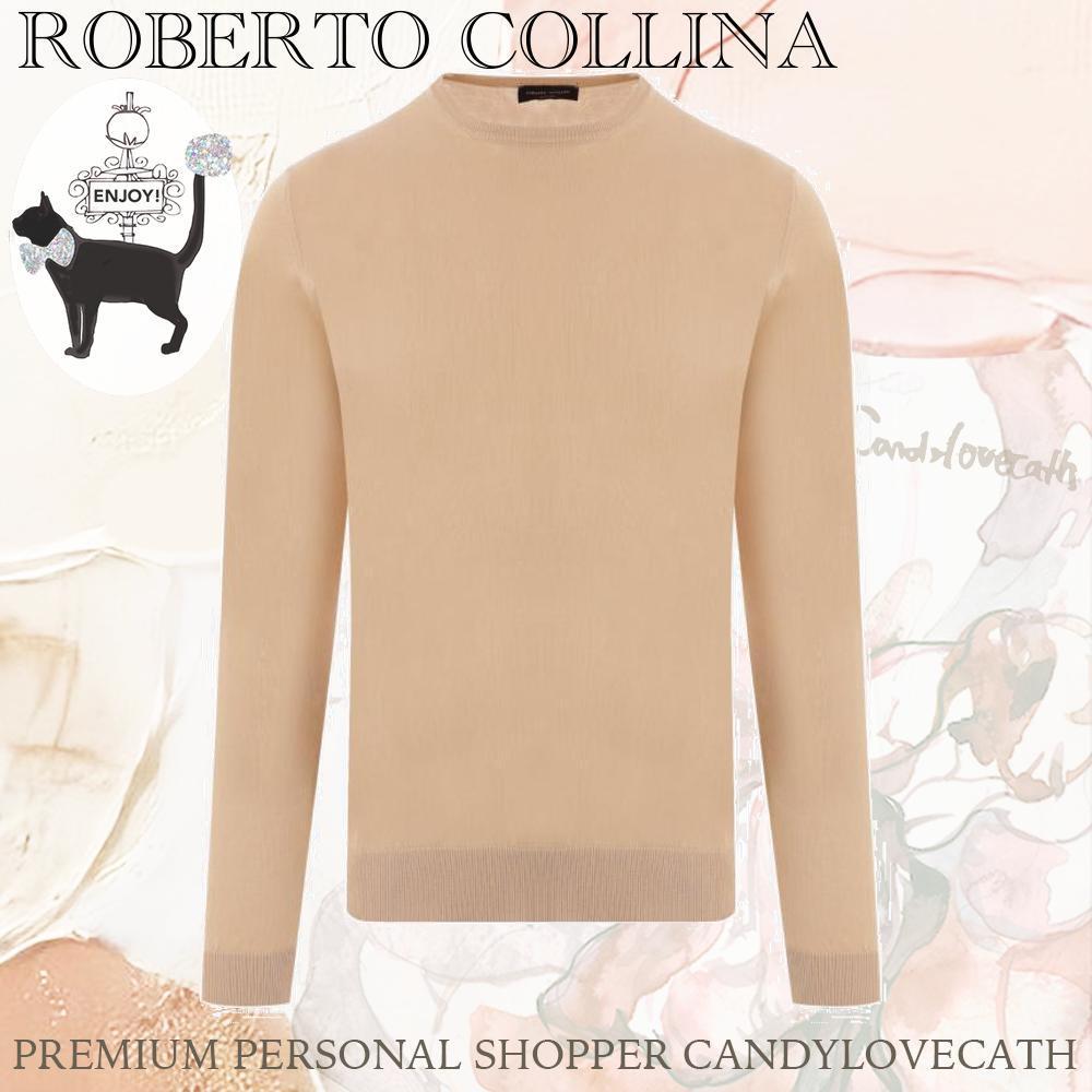 スウェット・トレーナー ROBERTO COLLINA COTTON PULLOVER