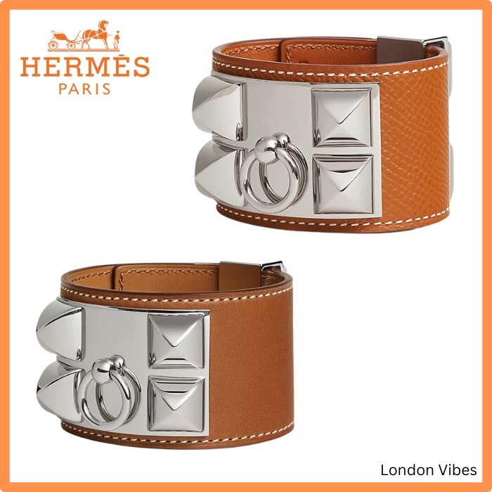 存在感あり♪ HERMES コリエ・ド・シアン ブレスレット