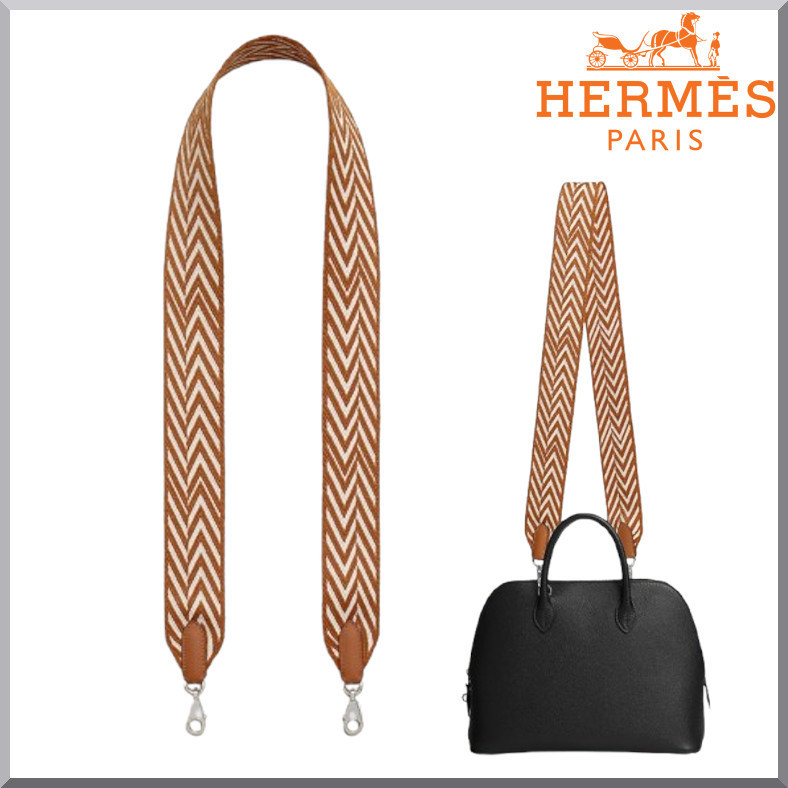《金具大☆50mm》HERMES バンドリエール サングルカヴァル