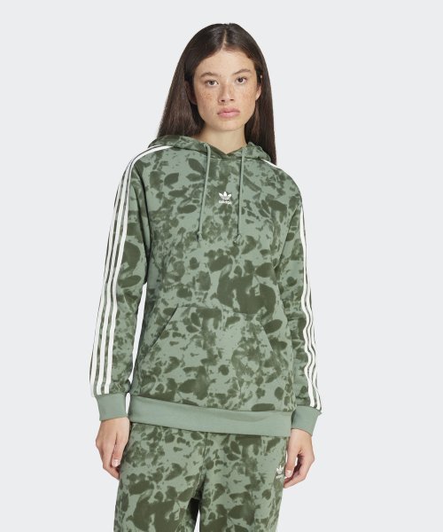 スウェット・トレーナー adidas AOP Hoodie Green IX5999 IX5999
