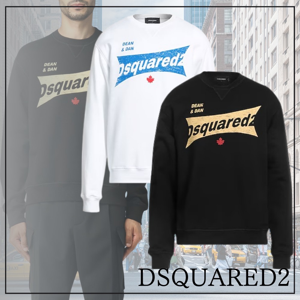 【使いやすい】DSQUARED2 ブランドロゴ スウェット